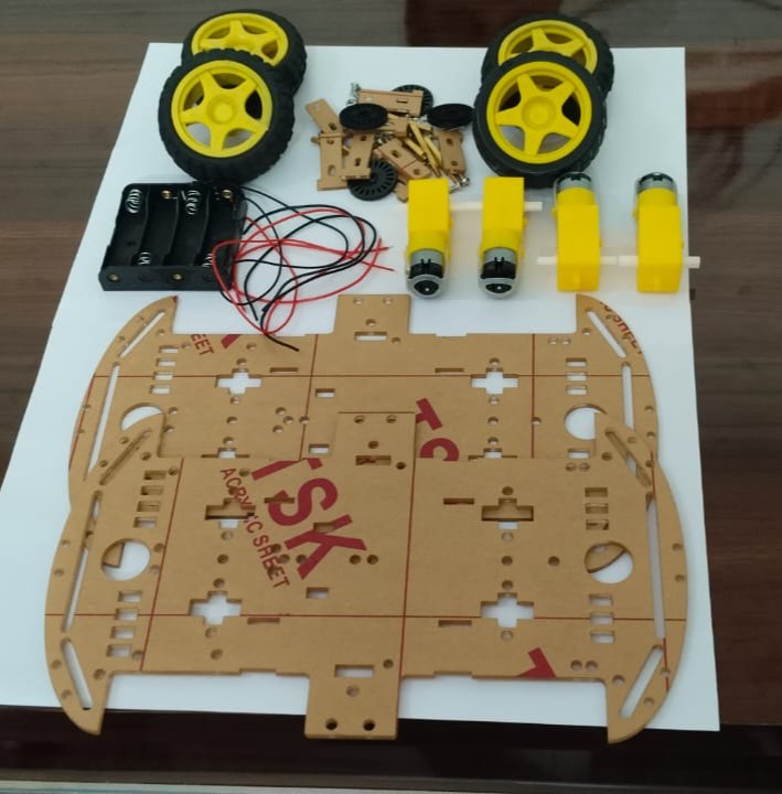 DIY 4WD Robot Car KIt